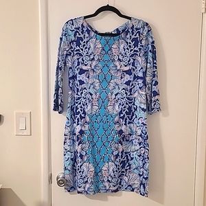 Blue Seashell Lilly Pulitzer Dress
